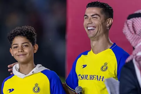 على خطى والده.. استدعاء كريستيانو جونيور لمنتخب البرتغال تحت 15 عاما